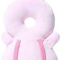 NME COLLECTION Head Protector Cushion - Plush Soft Toy for Early Learning and Fall Protection - Baby Helmet With Adjustable Shoulder Strap, White-image-29