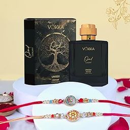 VOKKA Rakhi Gift for Brother – 1 Unisex Oud Perfume 100ml with 2 Rakhis | Royal Mandala & Sunshine Rakhi | Raksha Bandhan Combo Set for Bhaiya & Bhabhi-image-105
