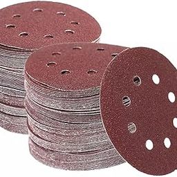 Stallion Sanding Disc 180mm (7") with 8 holes for Dust Vaccum 320 Grit (pack of 10)-image-67