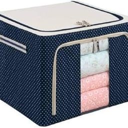 Premium Clothes Storage Bags - Stackable, Foldable, 66L Capacity, Clear Window Design - Stylish Organization for Seasonal Clothing & Bedding-image-87