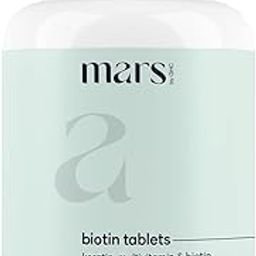 Mars by GHC Biotin (60 Tablets) – Hair Growth Supplement for Stronger Hair, Radiant Skin, and Healthier Nails-image-39