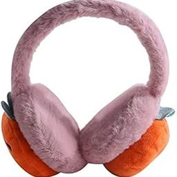 w+ Fruit Pink Carrot Design Earmuff Soft And Comfortable | Winter Outdoor Adjustable Ear Muffs Warmer for Boys and Girls Pack of 1-picture-33