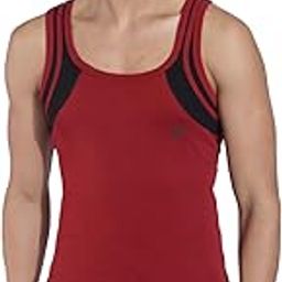 Men's Solid Cotton Gym Vest (Colour May Vary)-image-94