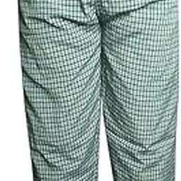 Men's Regular Fit Cotton Blend Checkered Casual Pyjama Lower Pant (PACK OF 2)-picture-25