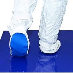 JVM TRADERS 30 Peelable Sheet [ESD] Antistatic Safe Sticky Mat/Tacky Walk Off Mat for Office/Kitchen/Home/Workstations or ESD Safe Area [24 x 36 Inch]-Blue.-18