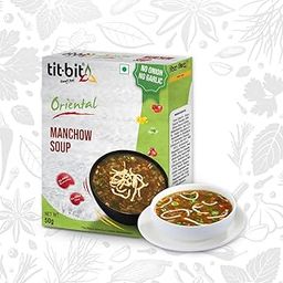 Tit-Bit Veg Manchow Soup Pack of 5 (250g), Hot and Spicey Chinese Soup, No Onion No Garlic Ready-to-eat Manchow Soup Packets for Easy Preparation-image-73
