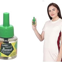 Happy Nights" Mama's Choice Lemon Eucalyptus Oil Based Mosquito Vaporizer" 1 Unit X 45 ml (Pack of 1)-picture-1