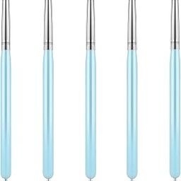 Oytra Chisel Tips and Dotting Heads Shaper Pen (Blue, 4mm - 5 Pieces)-40