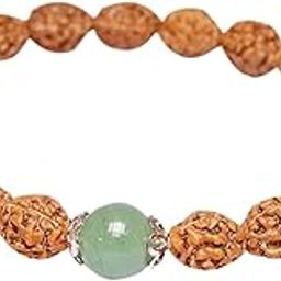 12 Rashi/Constellation Gemstone Rudraksha (Indonesian Beads) Zodiac Wrist Band Strand Bracelet For Chakra Healing Meditation Birthday Gift Men Women-image-88