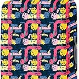 Polyester 65 cm (24 Inch) Medium Protective Luggage Cover - Brush Design-image-8