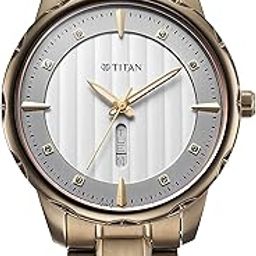 Analog Off-White Dial Men's Watch-1875QM01-image-8