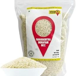KisaanSay Maharashtra Indrayani Rice -1kg | Sticky Rice | Low Glycemic Index | High Protein Perfect for Asian Dishes | Naturally Aromatic | Hand Pounded Native Variety | Unique Taste | low carbohydrate-image-29