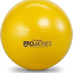 Theraband Exercise and amp; Stability Ball with 45 cm Diameter, Standard Fitness Ball for Improved Posture, Balance, Yoga, Pilates, Core Stability, & Rehab, Fitness Ball, Yoga Ball, Yellow-image-32
