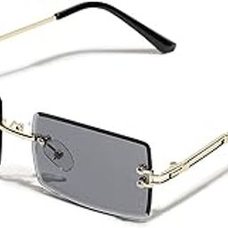 Rectangular Sunglasses for Women | Solid Frame and Tinted Lens | Goggles, Shades, Eyewear, Chasma, Glares for women | Cool, Funky, Stylish ladies sunnies| accessories for women-image-31