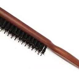 SWEETPEA� 1Pc New Teasing comb Wood Handle Natural Boar Bristle Hair Brush Fluffy Comb Hairdressing Barber Tool-33