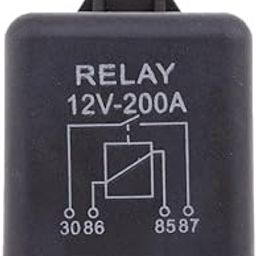 ATORSE® 12V 200A Normally Open 4 Pin Relay Heavy Duty Automotive Marine Split Charge-picture-15
