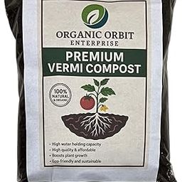 Organic Orbit Enterprise Premium Vermicompost, 100% Natural, Plant Growth Booster with High Water Retention (10)-image-53