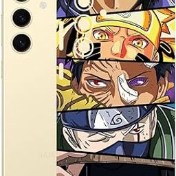 AtOdds - Compatible for Samsung Galaxy S24 Plus (5G) - Mobile Back Skin Sticker - Lamination - Back Screen Guard Protector Film Wrap (Coverage - Back+Camera+Sides) (Design - Anime 38)-picture-2