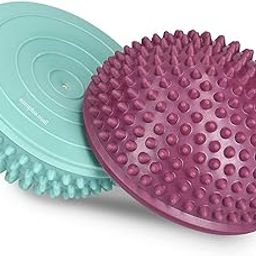 ALMAND (Label) Anti-Slip Foot Massage Ball Half Ball Massage Mat Exercise Balance Point for Gym Yoga Pilates (1)-image-26