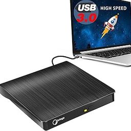 rts External USB 3.0 Portable CD DVD +/-RW Drive Burner Slim DVD/CD ROM Rewriter Player Superdrive, High Speed Data Transfer for Laptop MacBook Desktop PC, Plug and Play-29