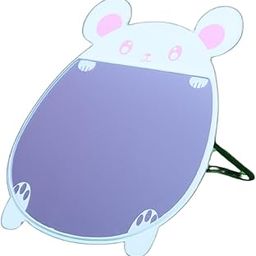 Dreamz Gallery Metal Mouse Bear Mirror – Cute Cartoon Animal Makeup Mirror for Daily Use, Durable Metal Frame with Glass Surface, Compact Vanity Mirror for Girls & Women-image-29