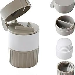 Oblivion 4-in-1 Medicine Pill Cutter 1 Pc – Tablet Splitter, Medicine Grinder, Powder Crusher & Storage Box for All Pill Sizes, Portable Medicine Crusher for Easy Swallowing & Dosage Management-18