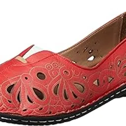 woodland Women's Leather Casual Shoe-picture-2