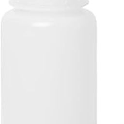 Salco Sample Containers with Lids - Laboratory Grade HDPE Wide Mouth Reagent Bottle - 4oz (125mL) Capacity - Sample Bottles with Caps, Plastic Bottles with Lids, Pack of 4-16