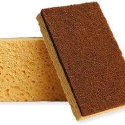 Ecopath Coconut Coir Dishwashing Scrub Cellulose Pad 2 Unit | Natural Coir Utensil Cleaning pad |Long Lasting Stitch Ecofriendly|Ideal for Dishwashing | Cleaning Tiles, Sink and Washbasins-56