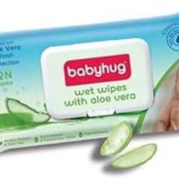 Baby hug Wet Wipes With Aloe Vera For Calming And Soothing Effect - 72 Wipes-image-47