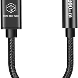 Roseselsa RZ200M ALC5686 Portable DAC Dongle Audio Adapter Connecter, Type-C to 3.5mm Audio Converter DAC Compatible with iPhone 16/15 Series, Galaxy S25/S24 Ultra/S24 & Other Type-C Devices-image-70