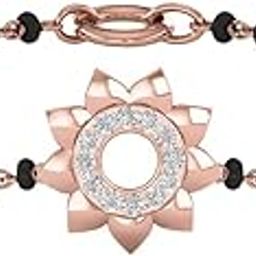 14K/18K Yellow/White/Rose Gold and Diamond Bracelet for Men and Women-image-55