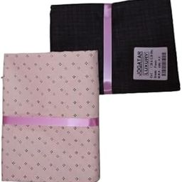 Unstitched Men's Printed Shirt Pant | Clothing For Men's Fashion | Combo Fabric Set Free Size-image-40
