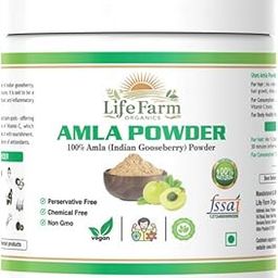 Organic Amla Powder 250g for Hair Growth | Natural Hair & Scalp Treatment | Ideal for All Hair Types-image-8