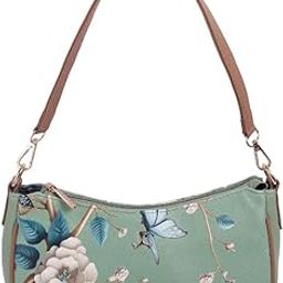 Women Stylish Faux Leather Floral Shoulder Bag-image-26