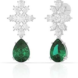 ANAYRA 925 Sterling Silver Earring for Women | Hallmark Certified Simple Fine Jewellery | Great Choice for Gifting-image-19