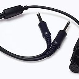 Wirenest Airbus XLR to GA Twin Plug Headset Adapter-picture-11