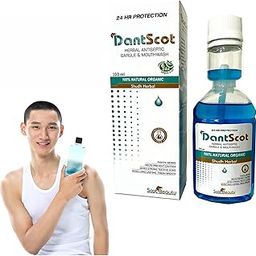 Mint Mouthwash | Vitamin C Mouth Freshener For Dental Hygiene & Fresh Breath | No Artificial Flavors & Colors | Alcohol Free Mouth Wash for Men Women & Kids | Fights Germs | Pack of 1-image-61