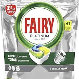 Fairy Platinum Dishwasher Tablets 41 Lemon-image-11