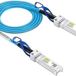10Gtek [Blue] Colored 25G SFP+ DAC Cable - Twinax SFP Cable for Cisco Devices, 0.5-Meter(1.6ft)-image-20