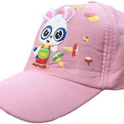 CotsoN Kids Baseball Cap 3 to 5 Years -Pink-image-30