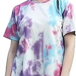 Women Cotton Tie-Dye Regular Casual Loose Fit | Overd T-Shirt-image-79