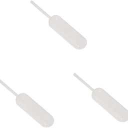 Didiseaon 3sets 4ml Plastic Jam Pipette Straw Squeezable Sauce Dropper Safe for Boys and Girls Kitchen Use 120pcs*3-12