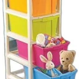 Storage Drawer| Design - 293 4XL 4XL New Drawer, Size 4XL Platic Drawer, Multipurpose Storage Box,Basket and BIN, Multicolor for Home and Kitchen-4