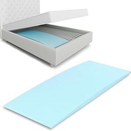 Tromlycs Mattress Sagging Support Under Firming Pad 40D High Density Foam Cushion Fix Sag Mattress Helper 60"x24"x2"-image-38