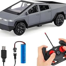 SUPER TOY 1:14 Scale Cyber Truck Remote Control Car All-Terrain High Speed Racing Cybertruck RC Car 2.4GHz with Rechargeable Battery for Boys 5 7 Years Birthday Gift-image-79
