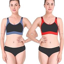 Women Lingerie Set Pack of 2 (Multicolour 3)-image-90