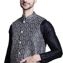 Men's Printed Waistcoat-picture-30