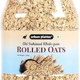 Urban Platter Rolled Oats, 1.5 Kg (High-fiber Breakfast Cereal/Use for Baking, Granola and Oatmeals/Rich in Beta Glucans)-picture-16