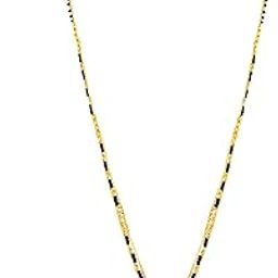 Women gold plated Stylish Mangalsutra chain (NL_HAR- CHAKRA PAN 2 LINE TORAN BELT_100)-image-75